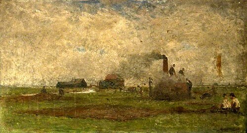 Digging and Drying Peat, , Arthur George Bell
