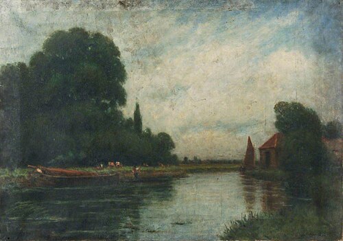 River Scene, , Arthur George Bell