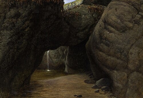 The Enchanted Pool, Lulworth, 1867, Arthur Hill