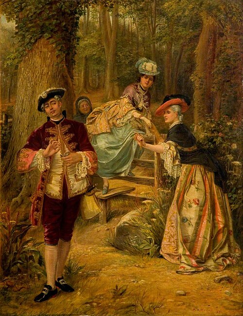 Before Marriage, 1876, Arthur Howes Weigall