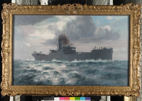 A standard merchantman at the time of the First World War, , Arthur James Wetherall Burgess