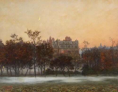Kensington Gardens, 1923, Arthur Temple Felix Clay