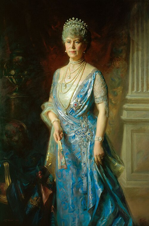 Queen Mary (1867-1953), 1927, Arthur Trevethin Nowell