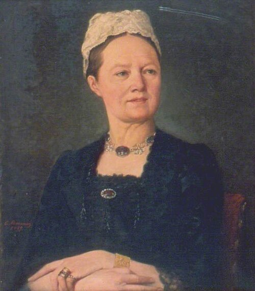 Lady Elizabeth Mowbray (1823–1899), 1887, Attilio Baccani