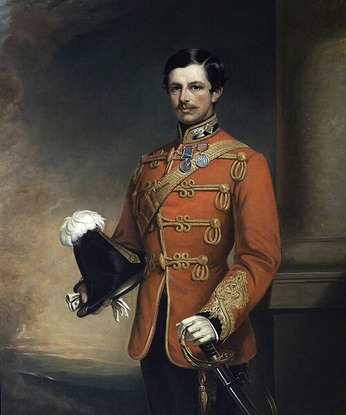 Sir William Ramsay Fairfax, 2nd Bt of Maxton (1831 – 1902), as a Colonel in the Crimean War, 1857, Attilio Baccani