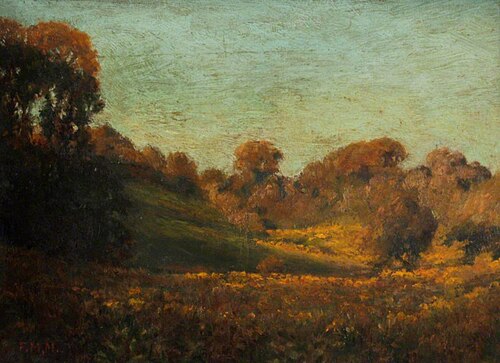 Rural Scene near Arreton, , Fanny Mary Minns