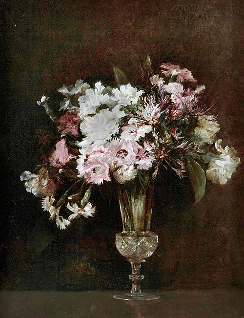 Pinks and Sunflowers, 1906, Jessie Algie