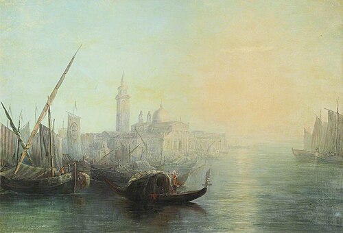 San Giorgio Maggiore, Venice, 1876, Sydney Herbert