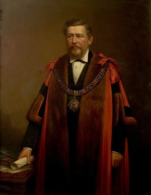 Alderman William George Ward, 1878, Sylvanus Redgate
