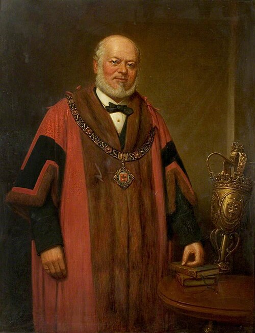 Alderman J. Burton, , Sylvanus Redgate
