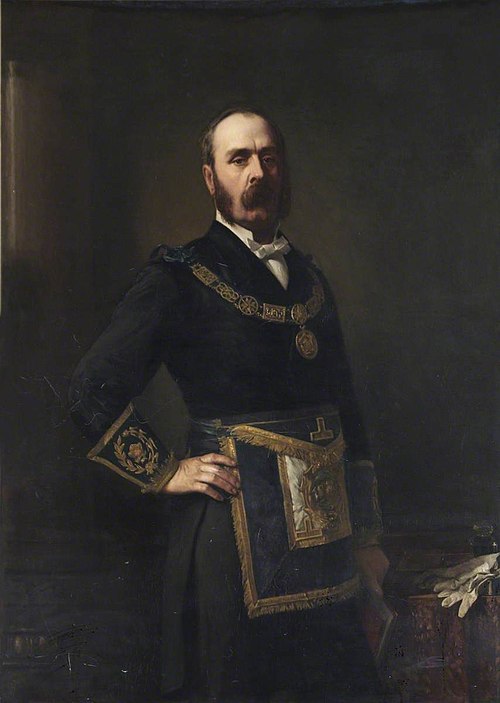 Sir John Braddick Monckton (1832–1902), 1883, Barnett Samuel Marks