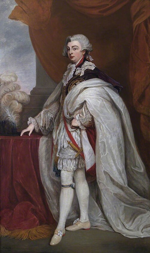 HRH George (1762–1830), Prince of Wales, KG, 1885, Barnett Samuel Marks