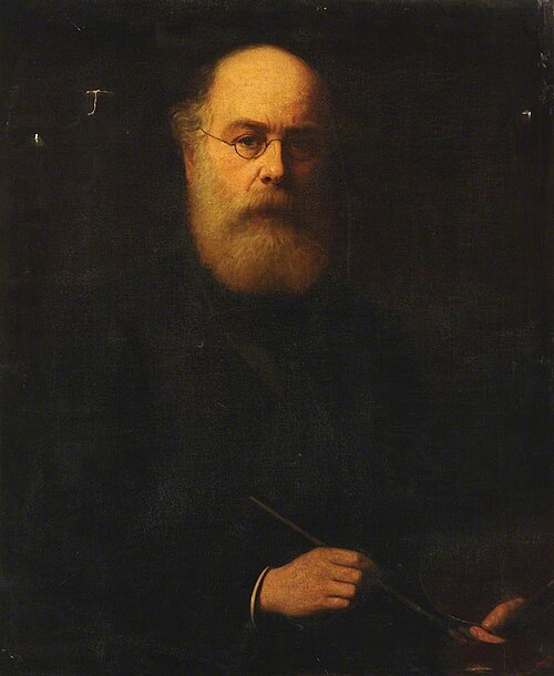 Self Portrait, , Barnett Samuel Marks
