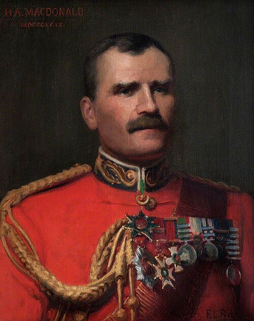 Sir Hector MacDonald (1853–1903), 1899, Frances Louisa Margaret Ramsay
