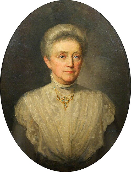 Lady Elizabeth Hills Johnes of Dolaucothi (1834–1927), 1906, Frances Louisa Margaret Ramsay
