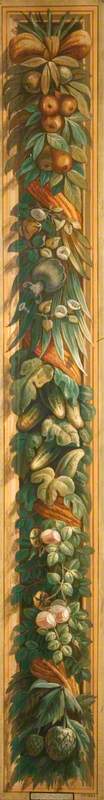 Fruit and Flowers (copy of a painted border in the Palazzo Ducale, Mantua), , Moritz Meurer