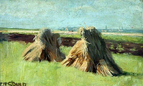 Haystacks, , Theobald Butler Gould