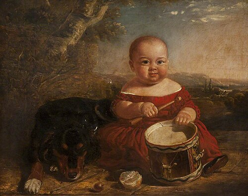 Child with a Drum, , Benjamin Brassett Wadham