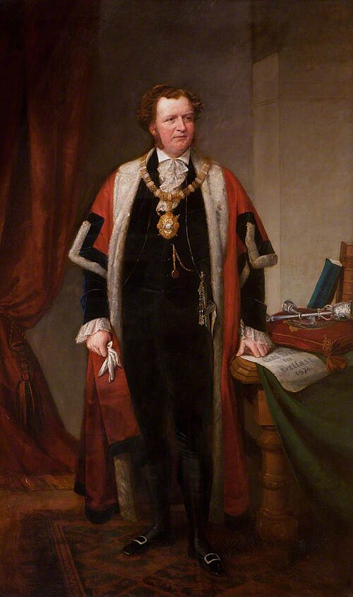 James Alexander Henderson, Mayor of Belfast (1873 & 1874), , Thomas Alfred Jones