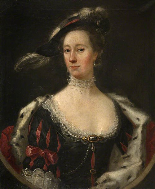 Theresa Conyers (d.1778), Wife of 5th Earl of Traquair, 1761, Joseph Henri Beschey