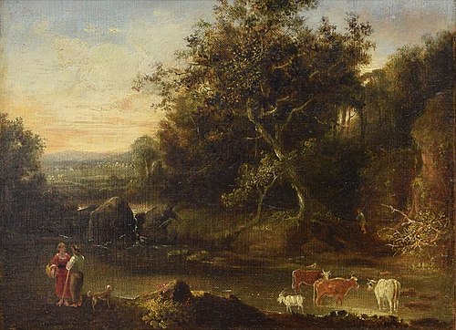 Landscape with Cattle, , Thomas Barber