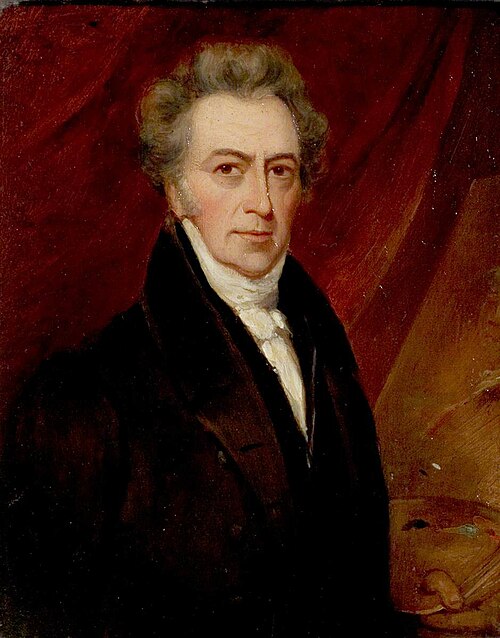 Self Portrait, 1841, Thomas Barber