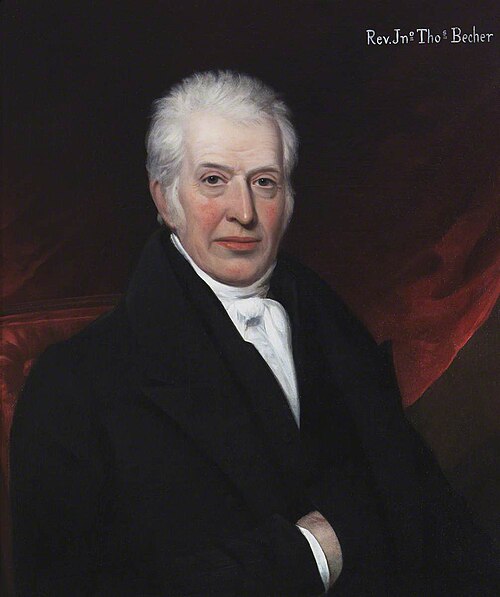 The Reverend John Thomas Becher (1770–1848), , Thomas Barber
