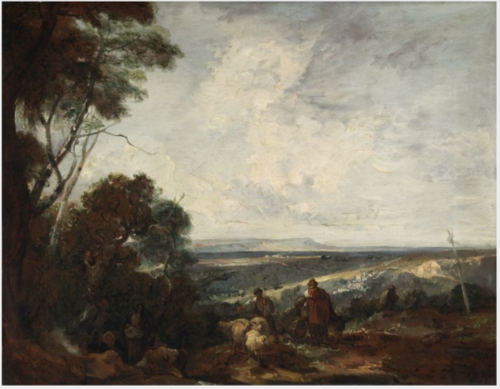 Landscape near Bath, 1835, Thomas Barber