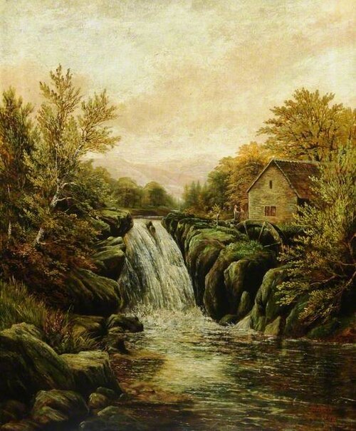 Saw Mill at Cawthorne, South Yorkshire, 1898, Benjamin Hold