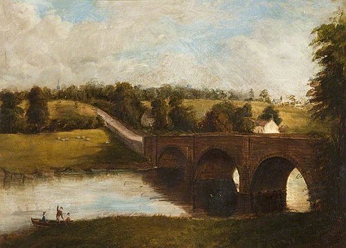 Boating at Brungerley, , Benjamin Satterthwaite