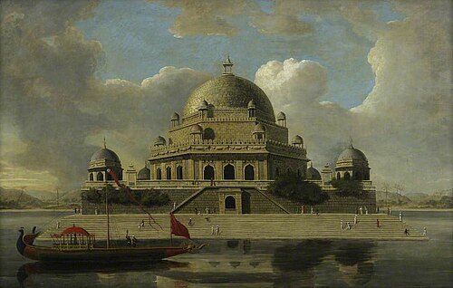 Mausoleum of Sher Shah, Sasaram, Bihar, 1772, Francis Swain Ward