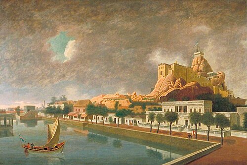 The Rock and Tank at Trichinopoly, , Francis Swain Ward