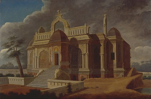 Mausoleum with Stone Elephant, 1788, Francis Swain Ward