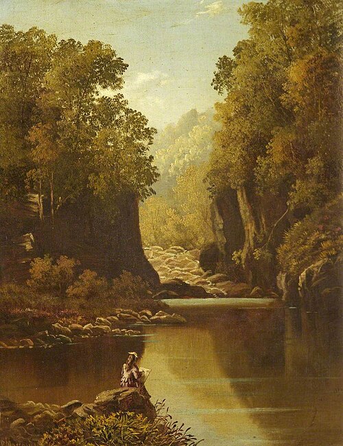 'The Fairy Glen', 1873, Francis Sydney Muschamp