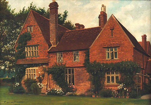 Eggars Grammar School, Alton, 1912, Francis Van der Weegen
