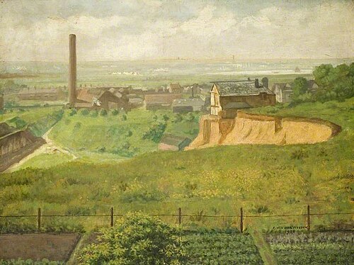 Globe Pit, Grays, 1928, Francis Van der Weegen