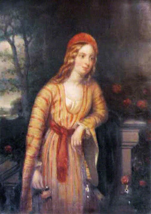 Portrait of an Unknown Female, 1856, B. Hubbard