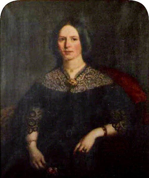 Portrait of an Unknown Lady, 1862, B. Hubbard