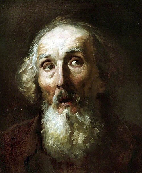 An Old Man with a White Beard, 1887, John A. F. Lederer