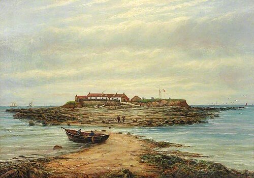 St Mary's Island, 1890, Bernard Benedict Hemy