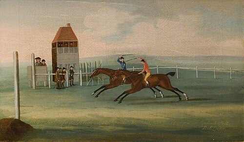 Marquess of Rockingham's 'Remus', and Lord Gower's 'Tom Jones', 1757, Thomas Butler