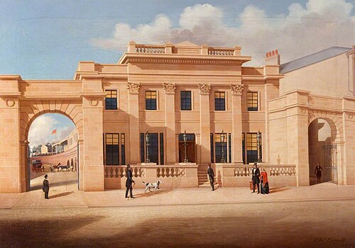 Greenock Central Station, 1841, Thomas Carsell