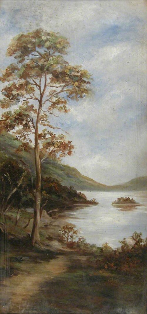 Lochside, 1887, John Ainsley Thomas Bonnar