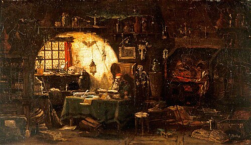 A Philosopher in His Study, , Francisco Jesus Reguera