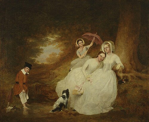 Family Group, , John Alexander Gilfillan