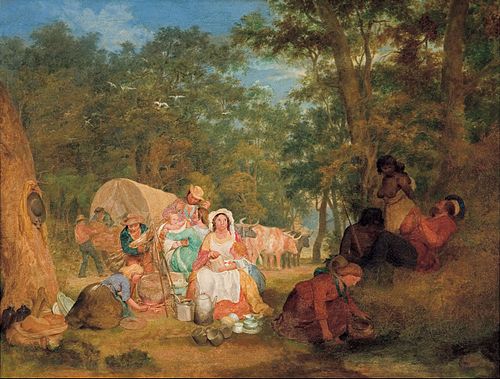 Homeward bound- dinner-time, 1852, John Alexander Gilfillan