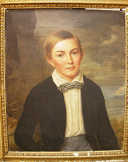 Prince Edward of Leiningen (1833-1914), 1848, François d’Albert-Durade
