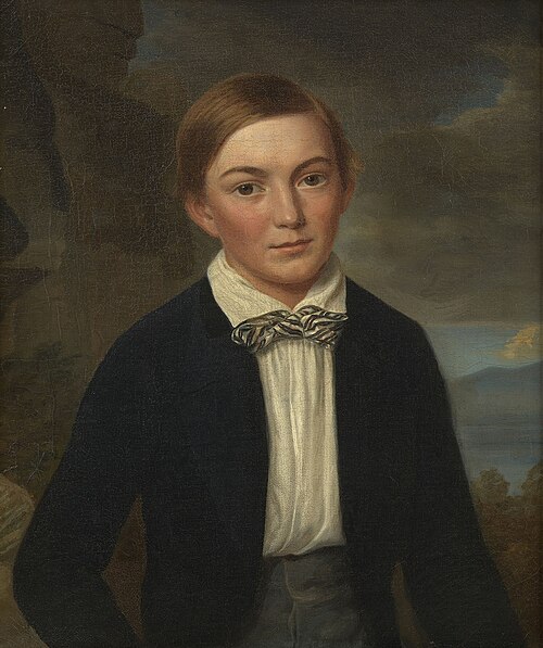 Prince Edward of Leiningen (1833-1914), 1848, François d’Albert-Durade