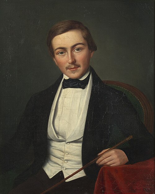 Prince Ernest of Leiningen (1830-1904), 1847, François d’Albert-Durade