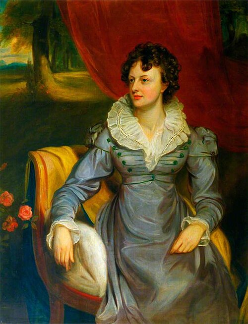 Mrs Elrington (b.1800), Formerly Miss Charlotte Townshend, , Thomas Clement Thompson